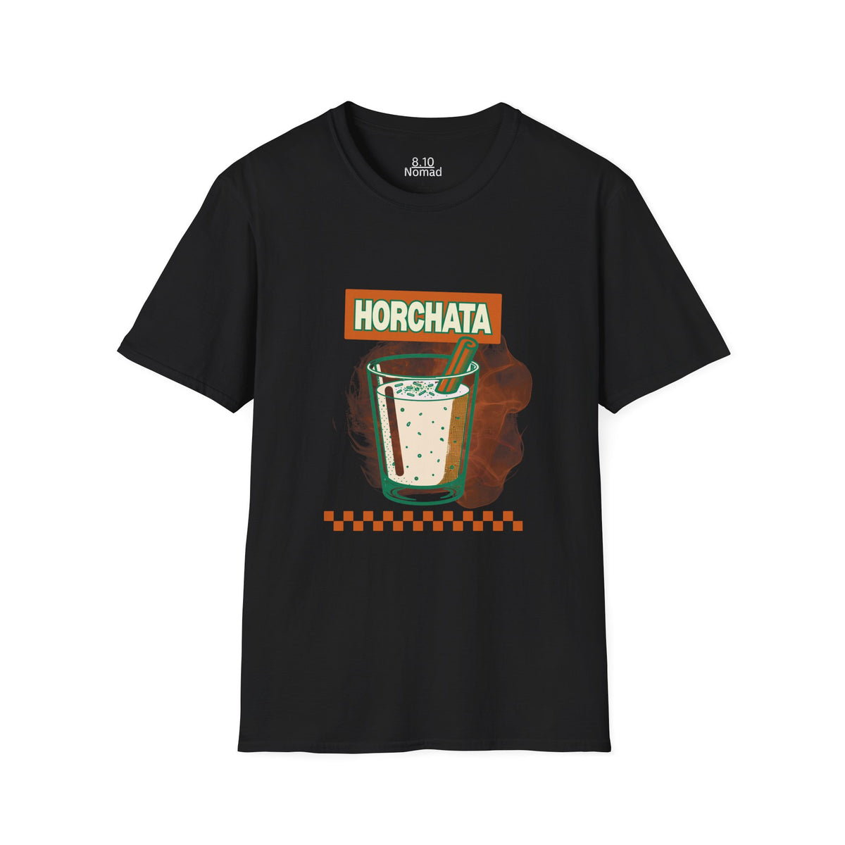Horchata Drink Tee - Retro Illustration Graphic T-Shirt