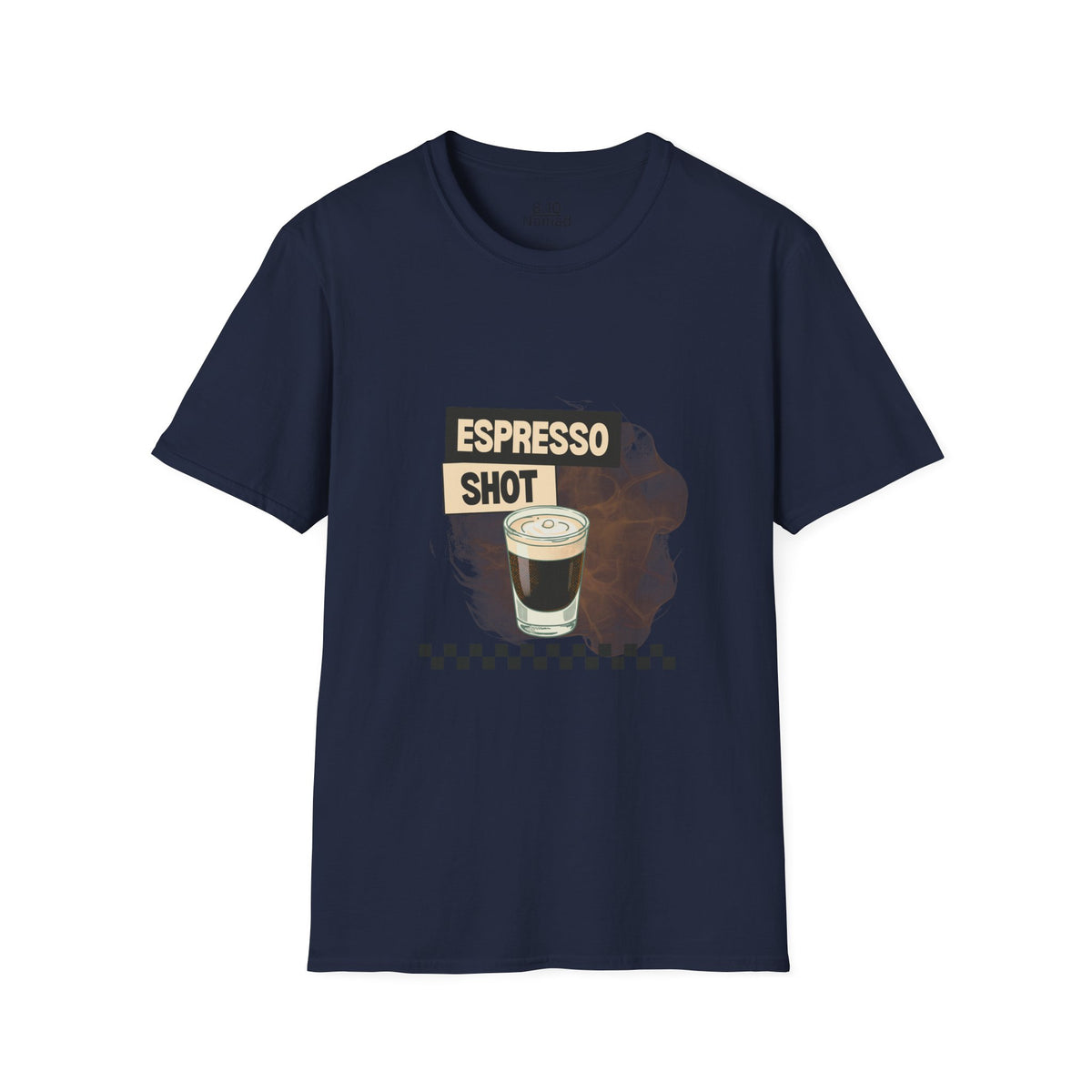 Espresso Shot Tee - Retro Illustration Graphic T-Shirt