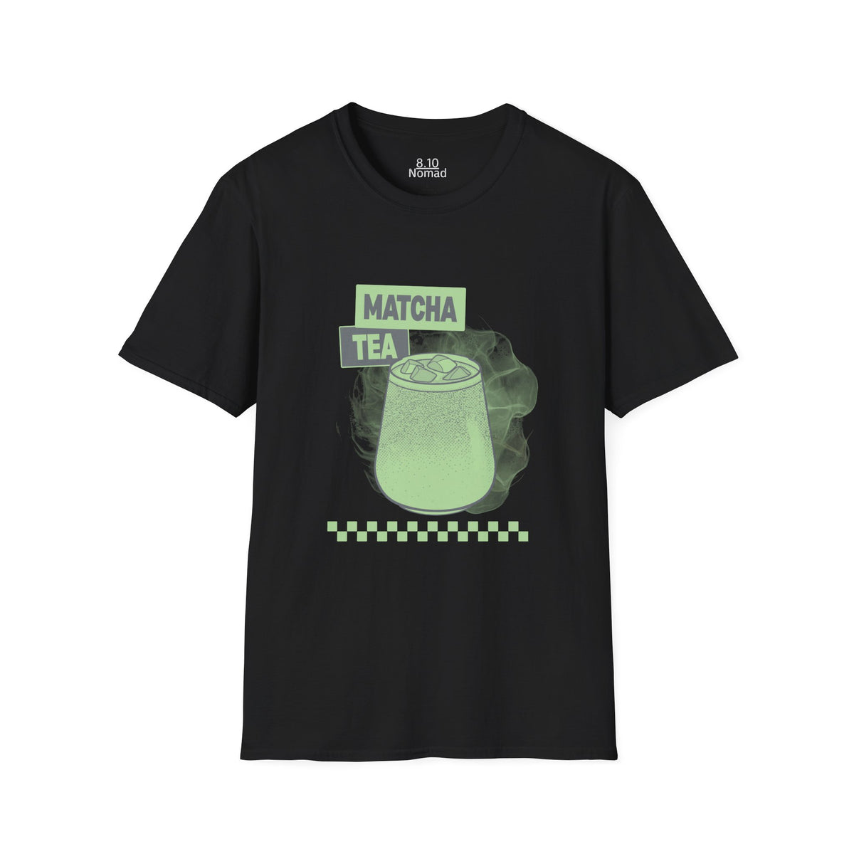 Matcha Tea Tee - Retro Illustration Graphic T-Shirt