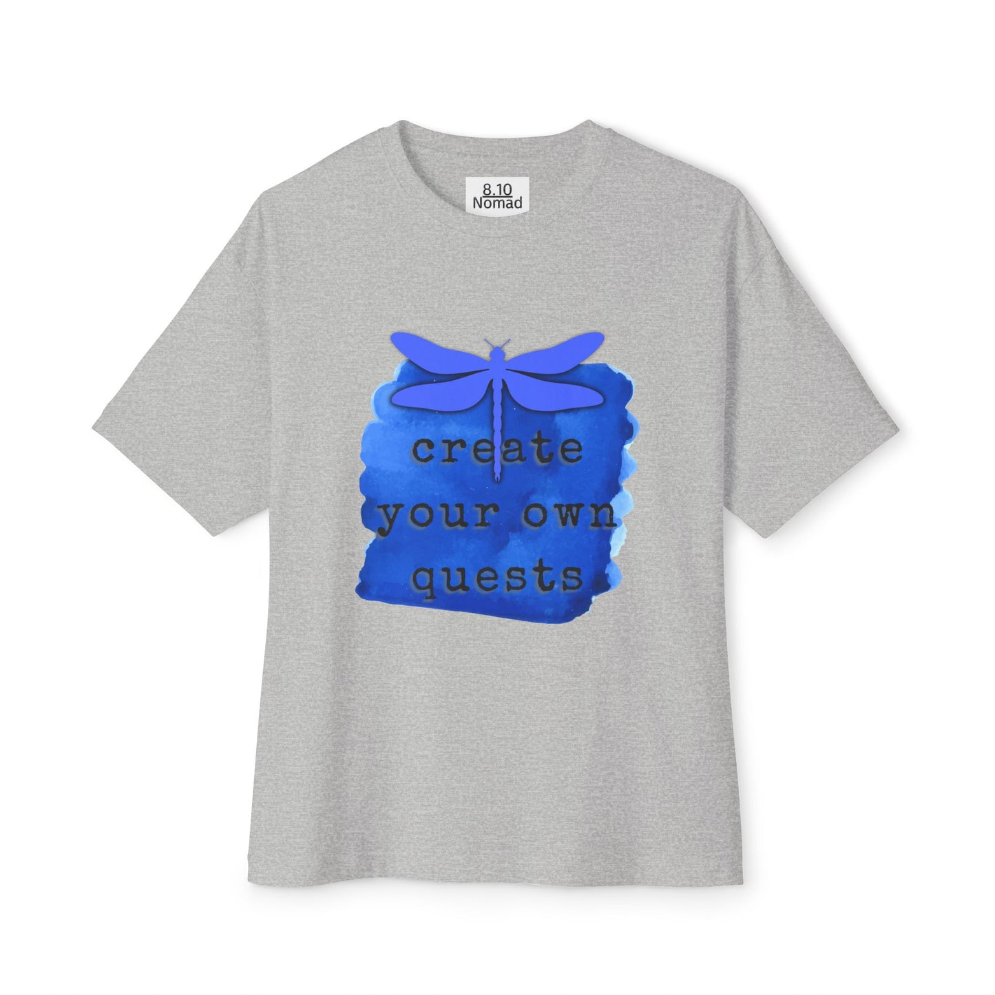 Oversized Tee — "Create your own quests."