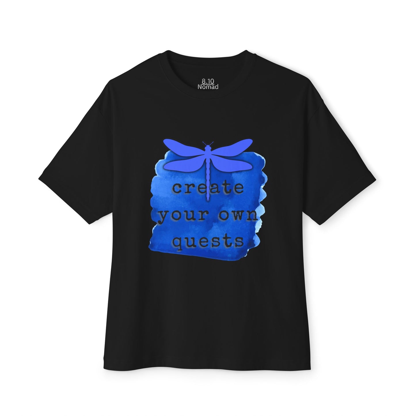 Oversized Tee — "Create your own quests."