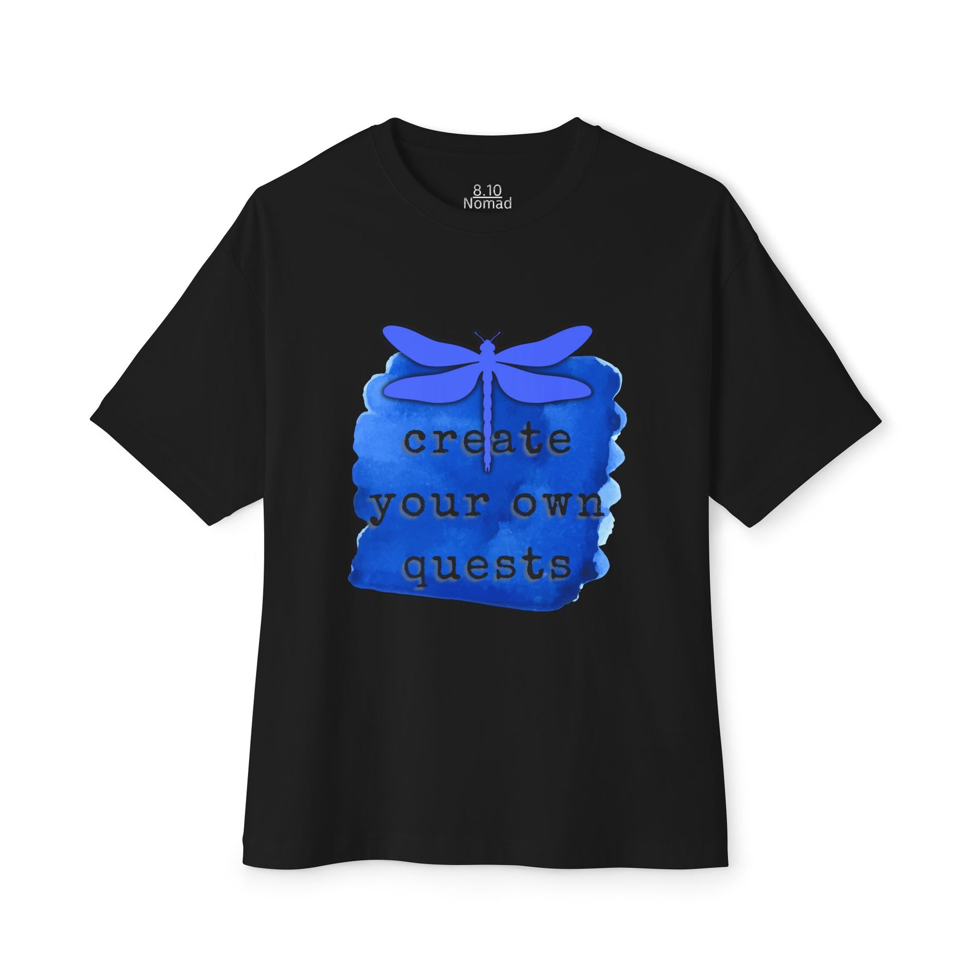 Oversized Tee — "Create your own quests."