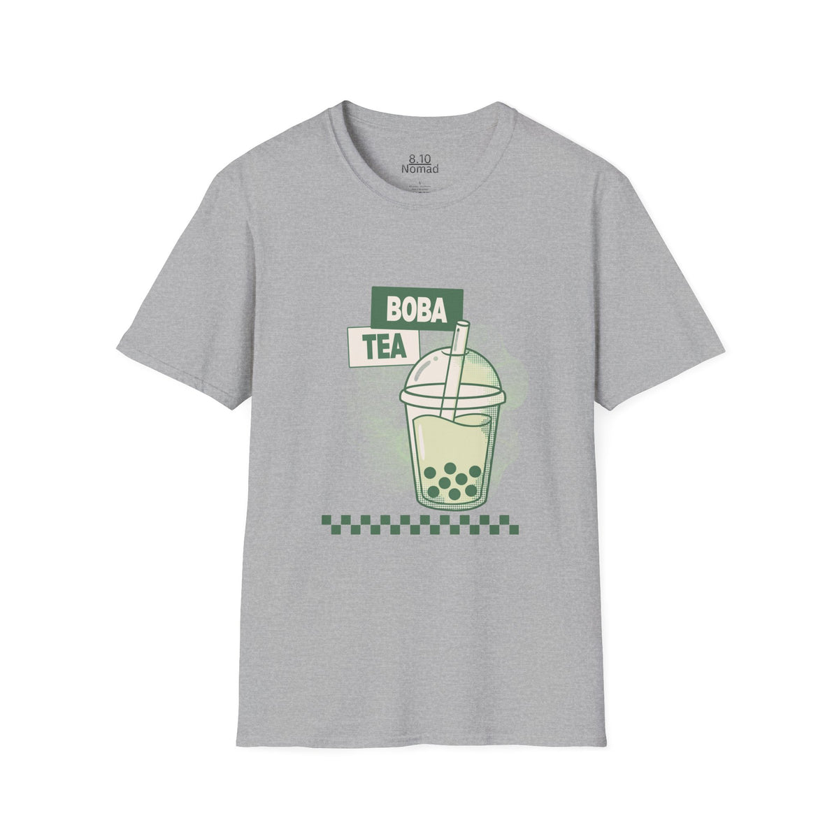 Boba Tea Cup Tee - Retro Illustration Graphic T-Shirt
