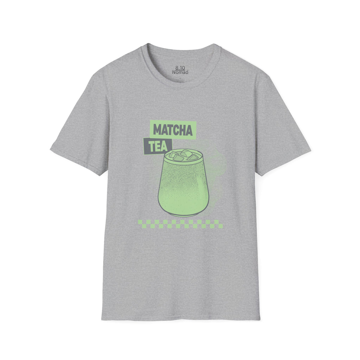 Matcha Tea Tee - Retro Illustration Graphic T-Shirt