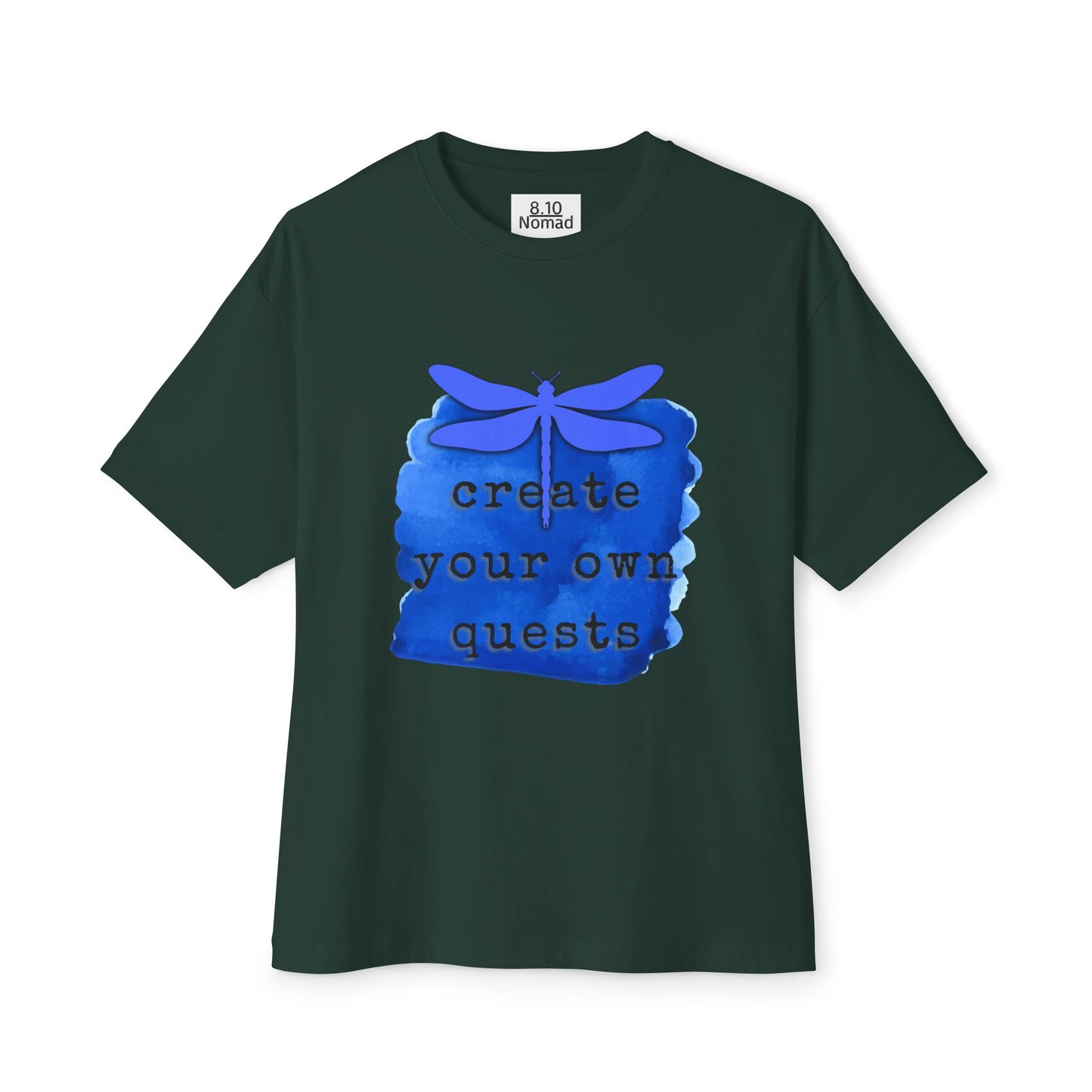 Oversized Tee — "Create your own quests."