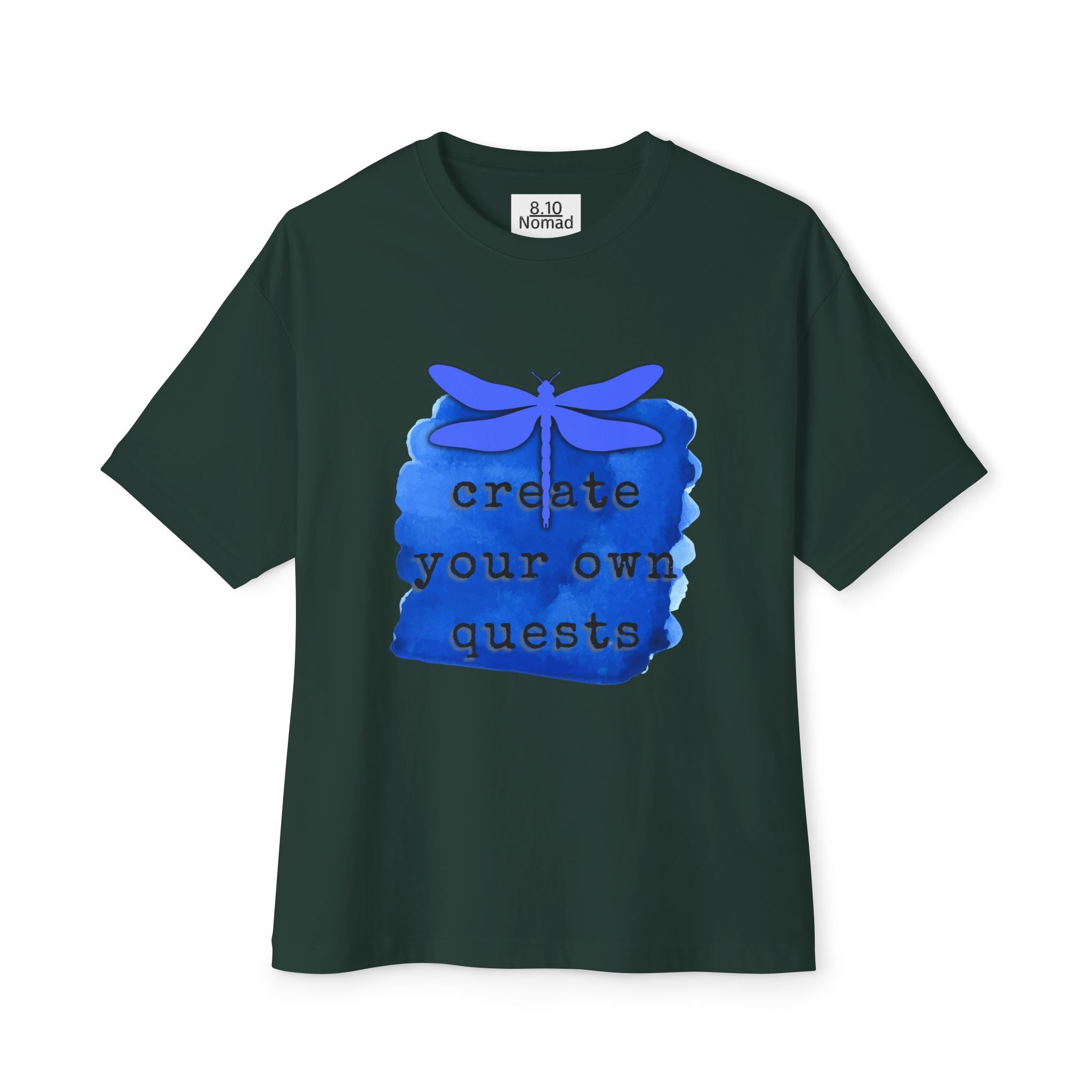 Oversized Tee — "Create your own quests."