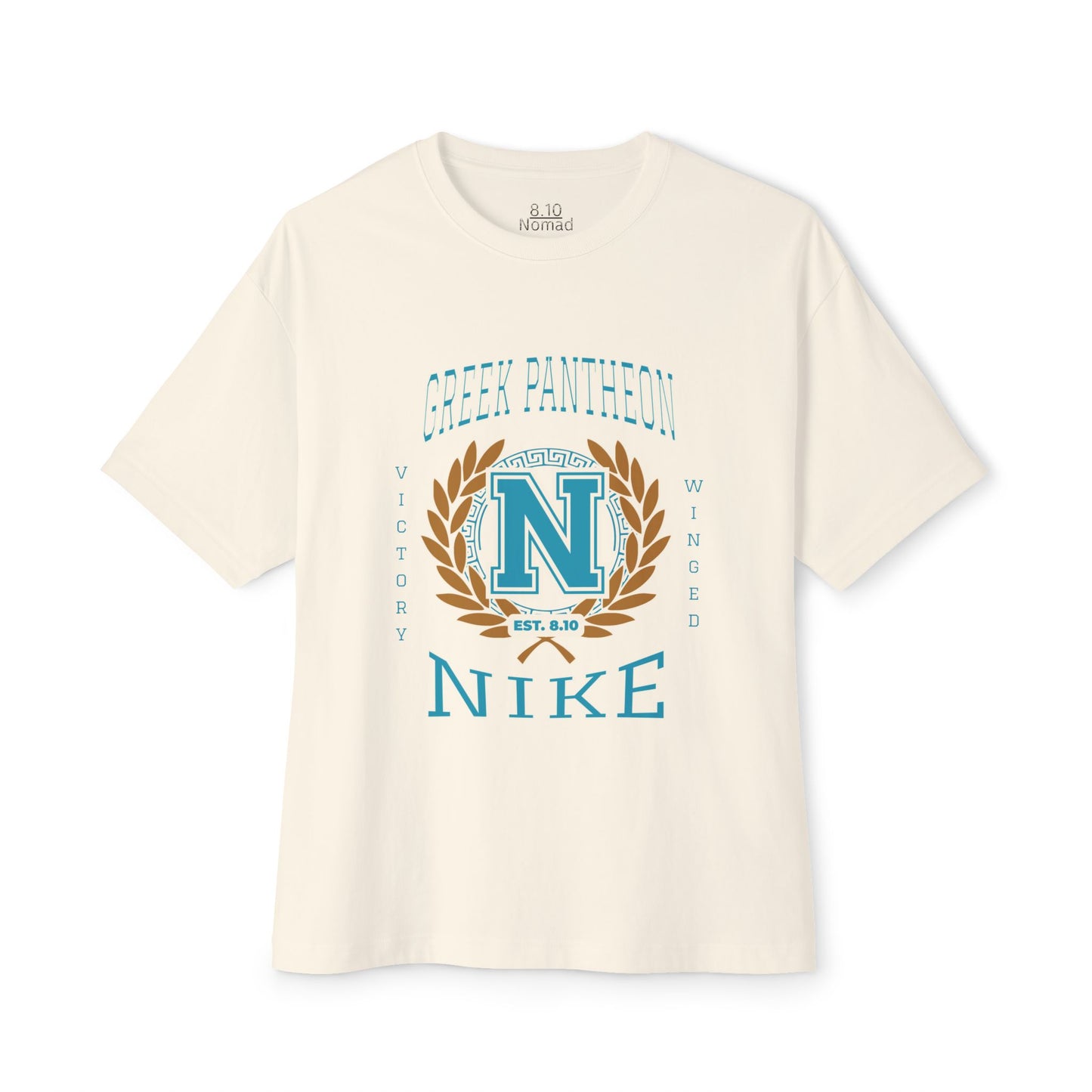 Nike Mythology Graphic Tee — Greek Pantheon Inspired Design