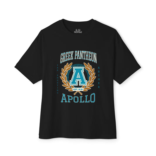 Apollo Mythology Graphic Tee — Greek Pantheon Inspired Design