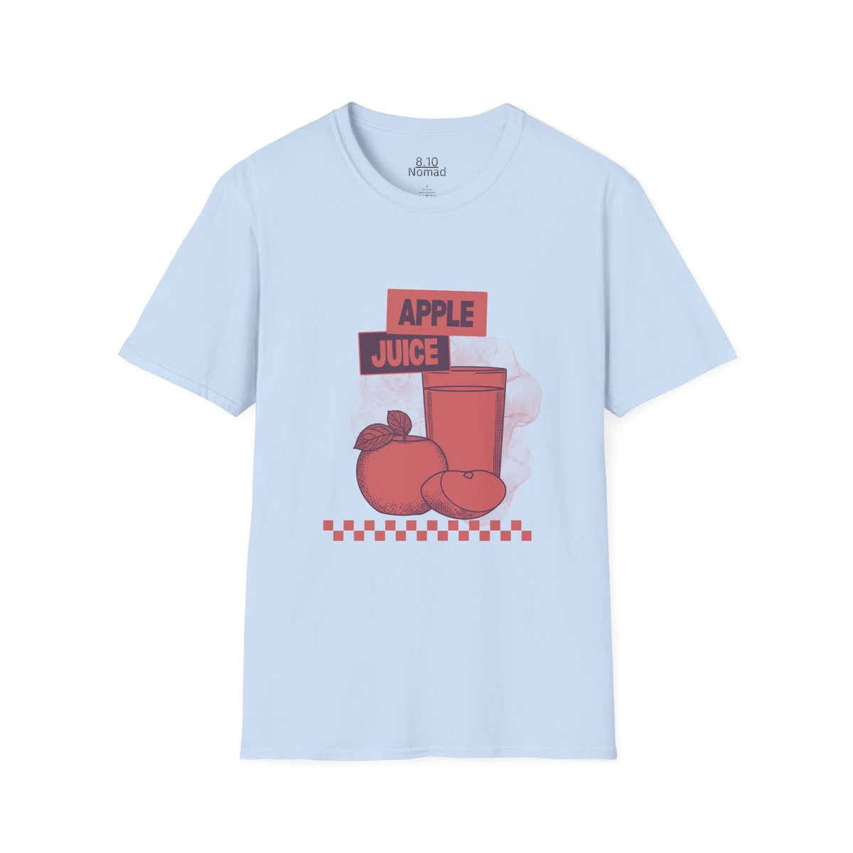 Apple Juice Tee - Retro Illustration Graphic T-Shirt