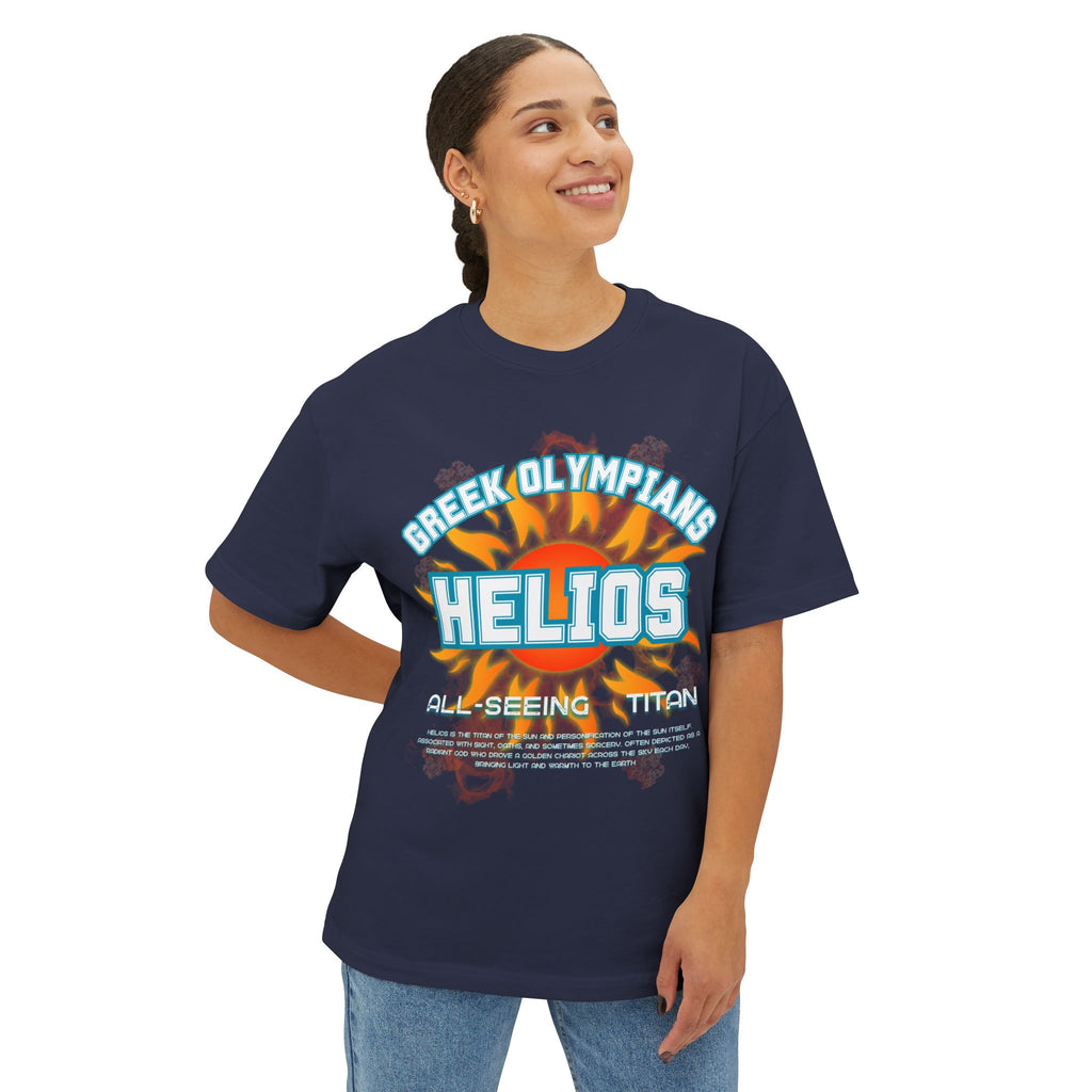 Helios Mythology Graphic Tee — Greek Pantheon Inspired Design