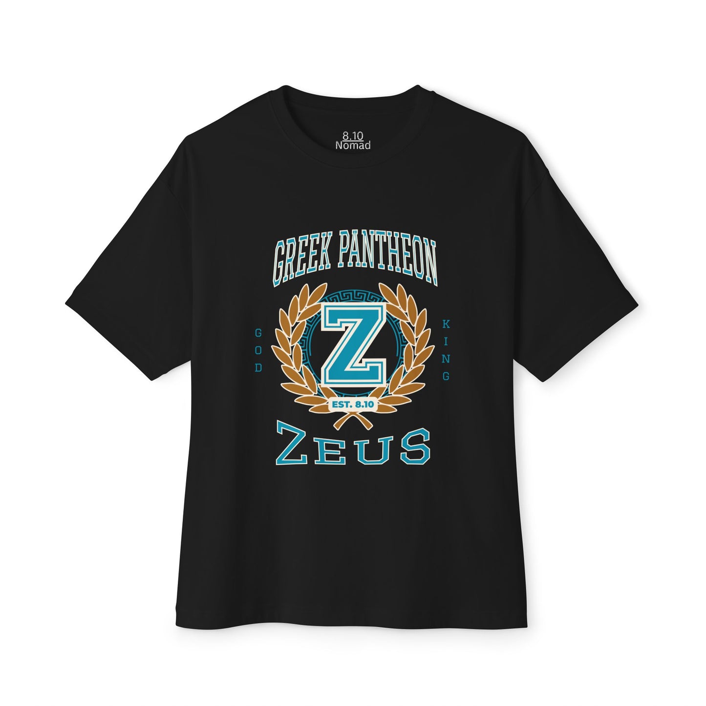 Zeus Mythology Graphic Tee — Greek Pantheon Inspired Design