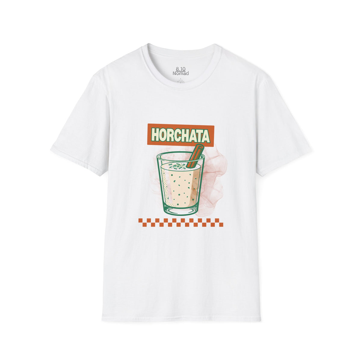 Horchata Drink Tee - Retro Illustration Graphic T-Shirt