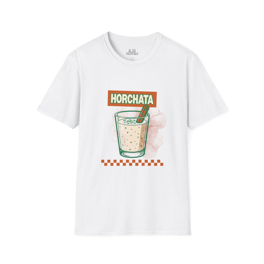 Horchata Drink Tee - Retro Illustration Graphic T-Shirt