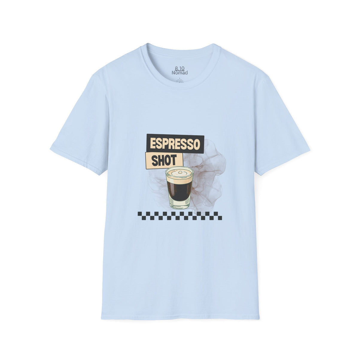 Espresso Shot Tee - Retro Illustration Graphic T-Shirt