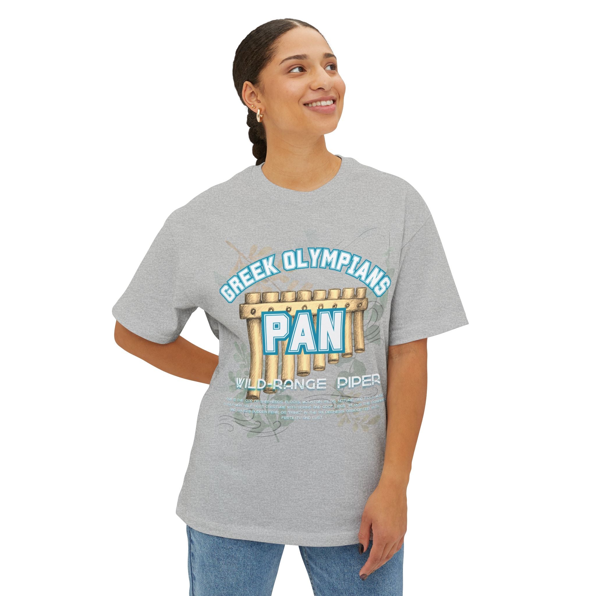 Pan Mythology Graphic Tee — Greek Pantheon Inspired Design