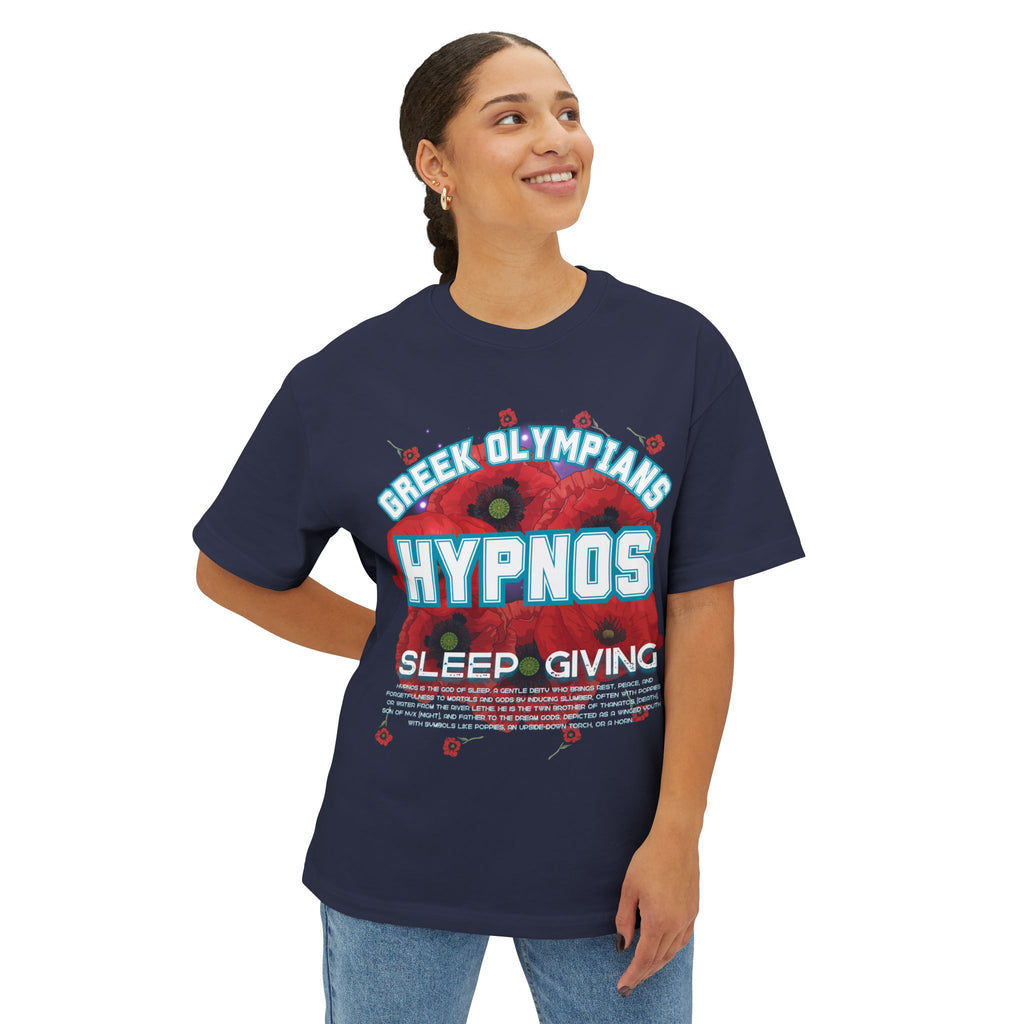 Hypnos Mythology Graphic Tee — Greek Pantheon Inspired Design