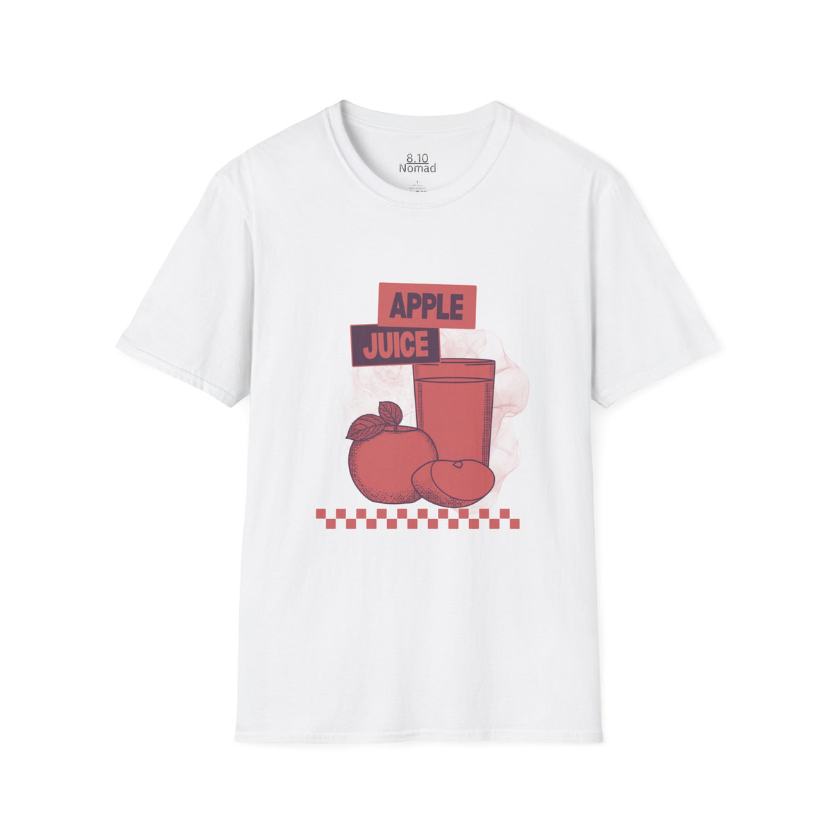 Apple Juice Tee - Retro Illustration Graphic T-Shirt