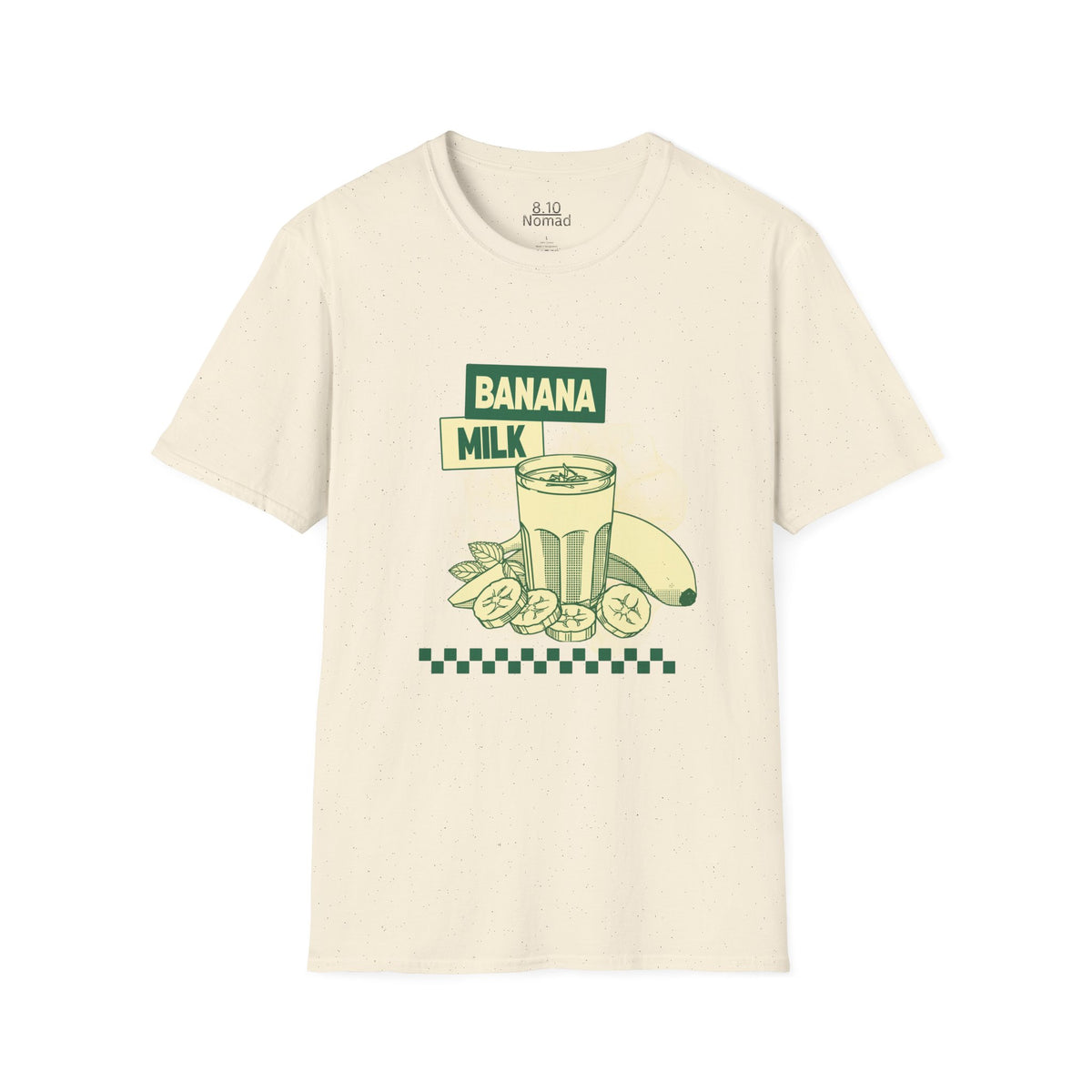 Banana Milk Tee - Retro Illustration Graphic T-Shirt
