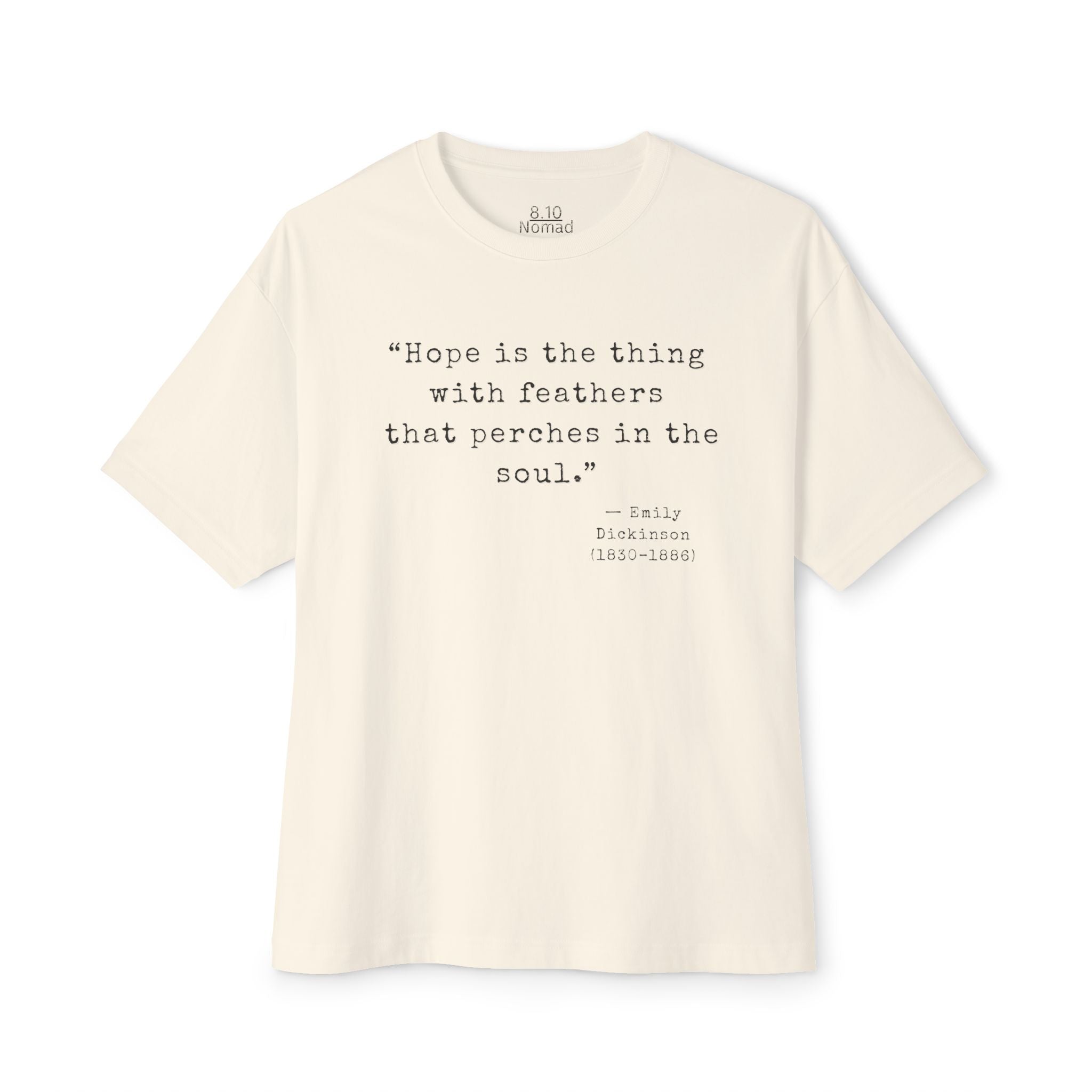 Emily Dickinson Inspiration Tee - 8.10 Nomad