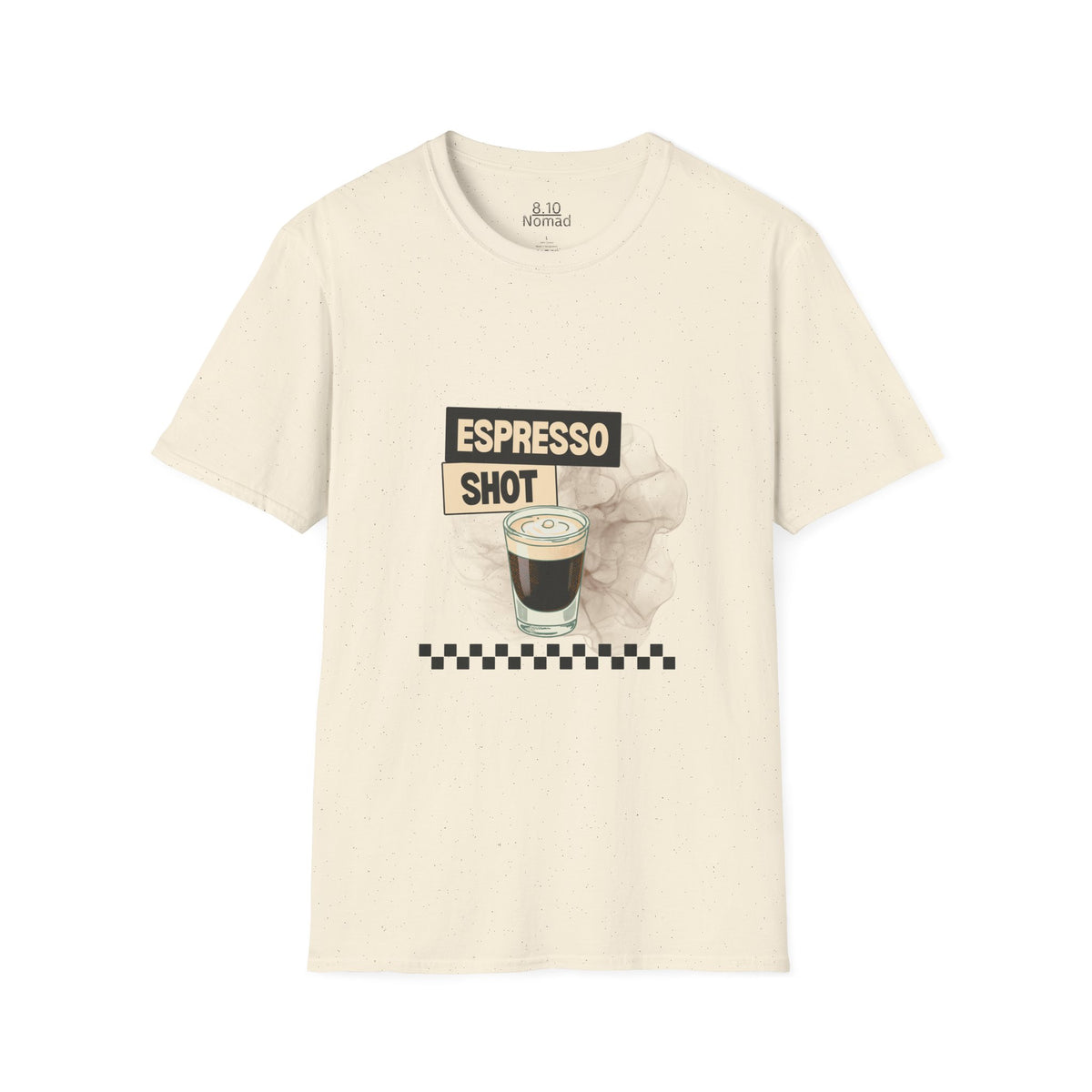 Espresso Shot Tee - Retro Illustration Graphic T-Shirt