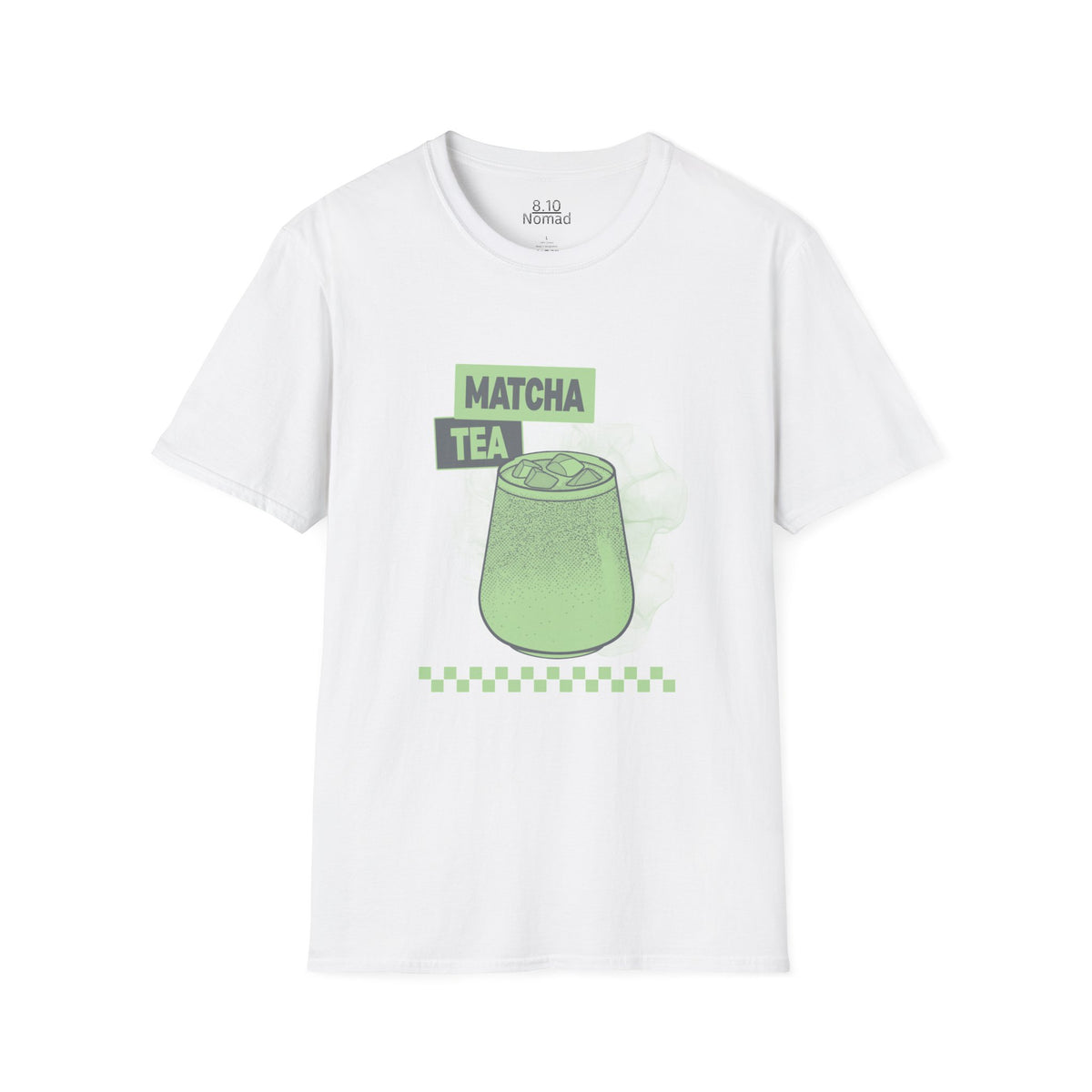 Matcha Tea Tee - Retro Illustration Graphic T-Shirt