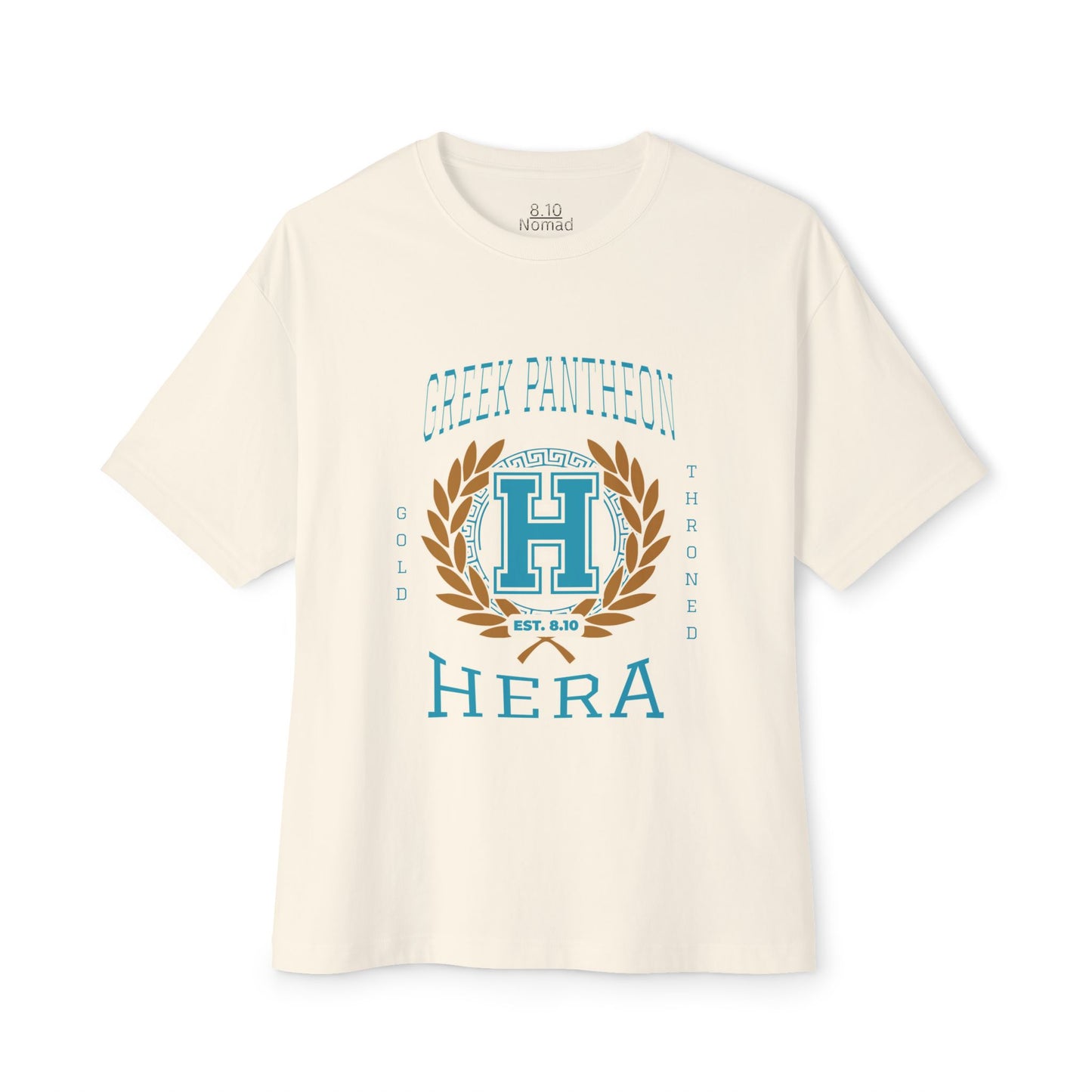 Hera Mythology Graphic Tee — Greek Pantheon Inspired Design