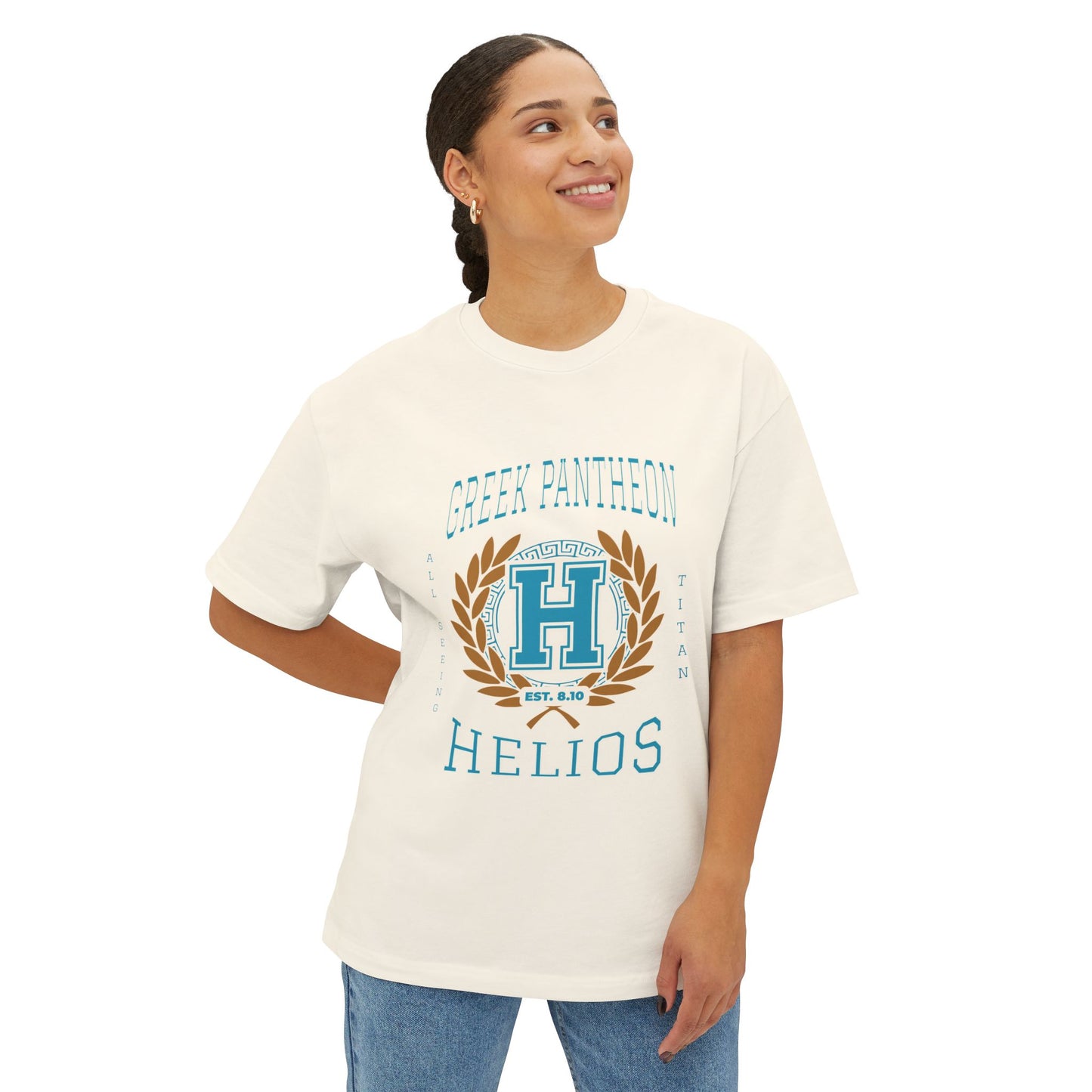 Helios Mythology Graphic Tee — Greek Pantheon Inspired Design