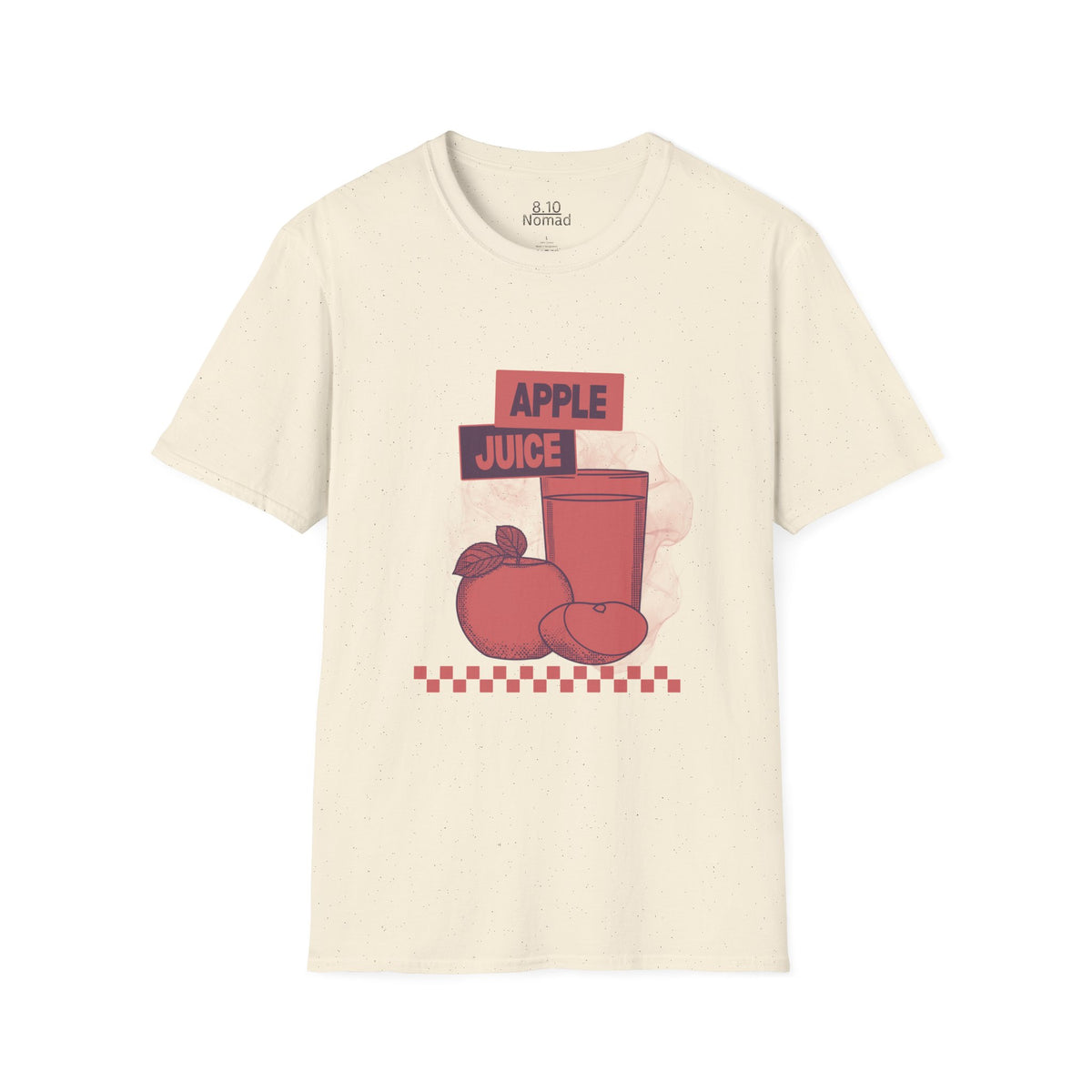 Apple Juice Tee - Retro Illustration Graphic T-Shirt