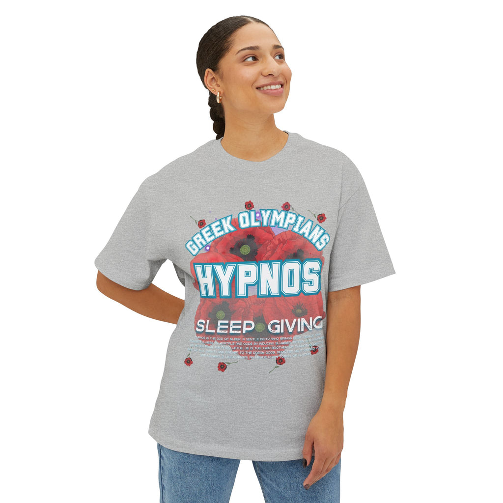 Hypnos Mythology Graphic Tee — Greek Pantheon Inspired Design