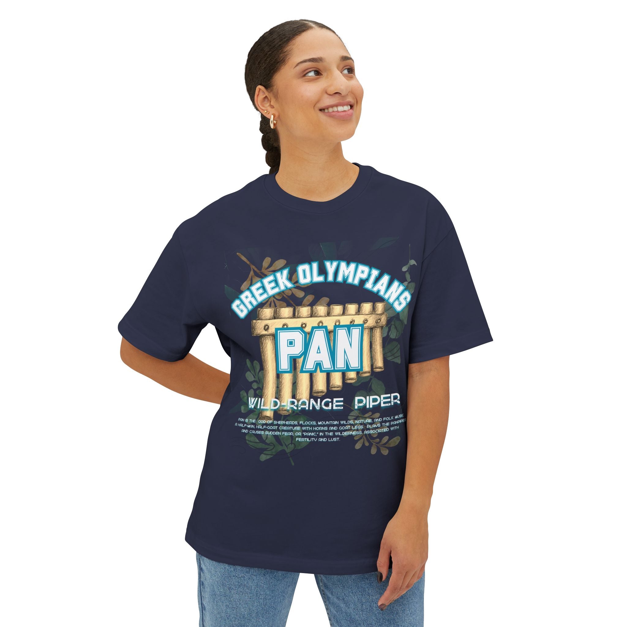 Pan Mythology Graphic Tee — Greek Pantheon Inspired Design