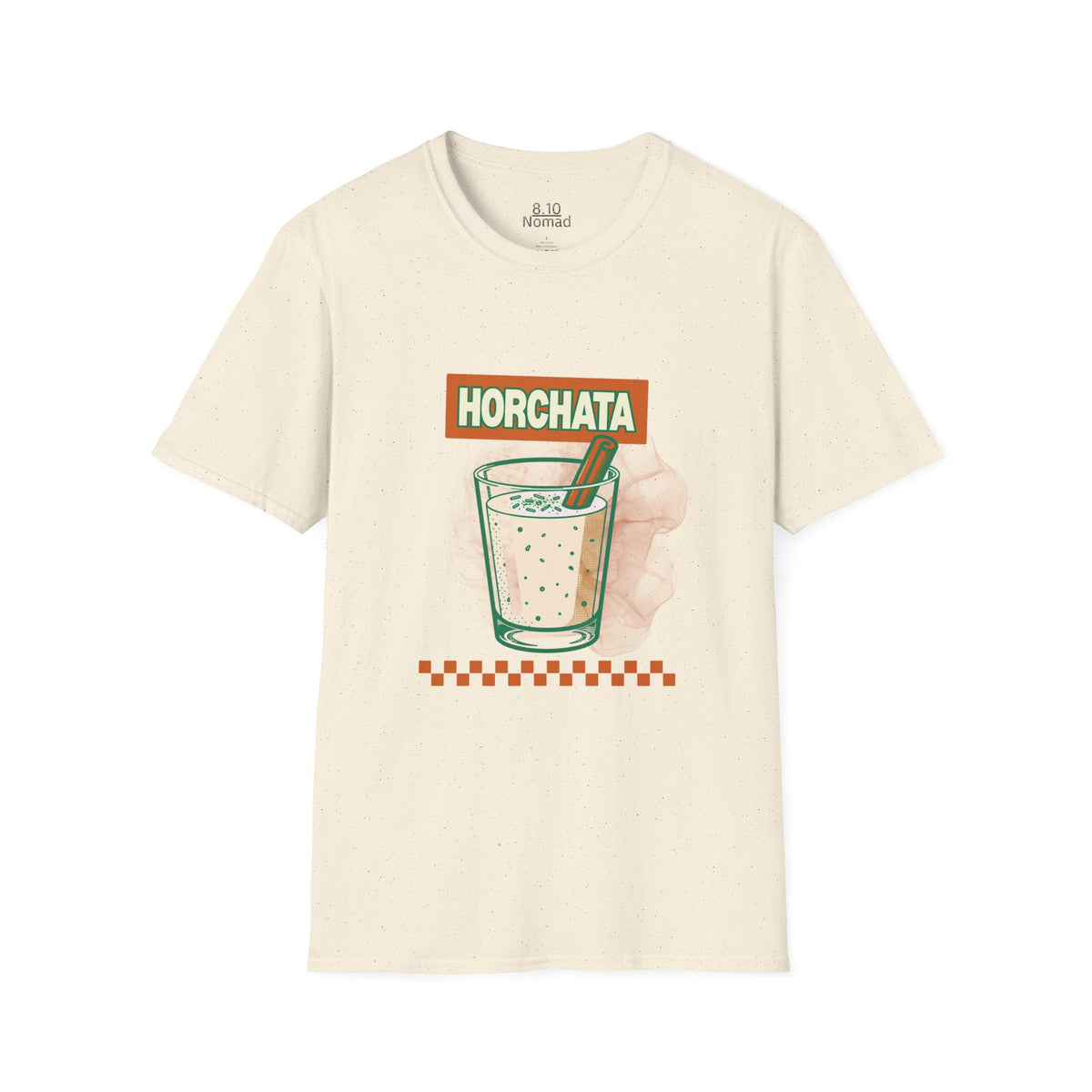 Horchata Drink Tee - Retro Illustration Graphic T-Shirt
