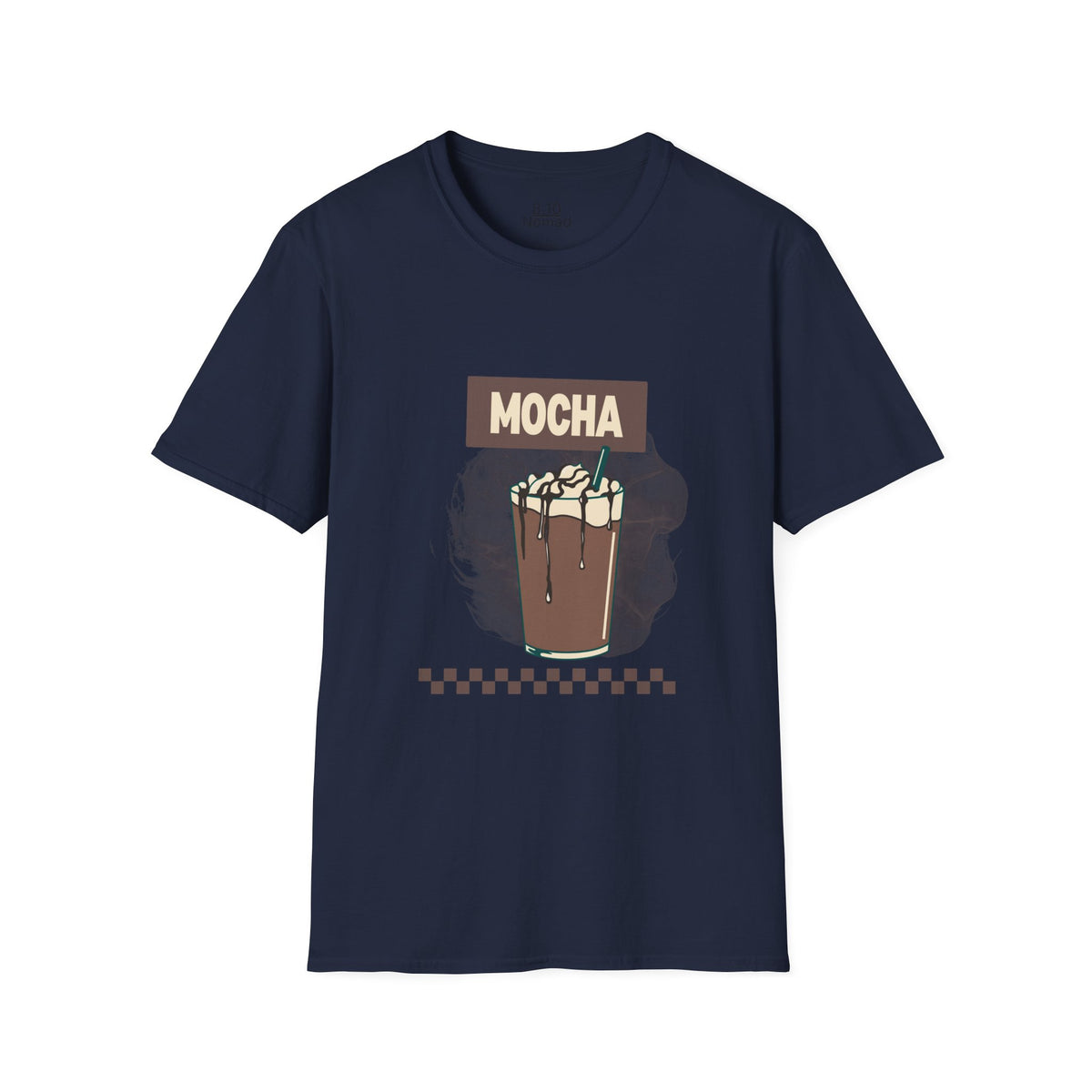 Mocha Tee - Retro Illustration Graphic T-Shirt
