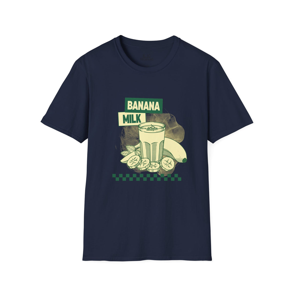 Banana Milk Tee - Retro Illustration Graphic T-Shirt