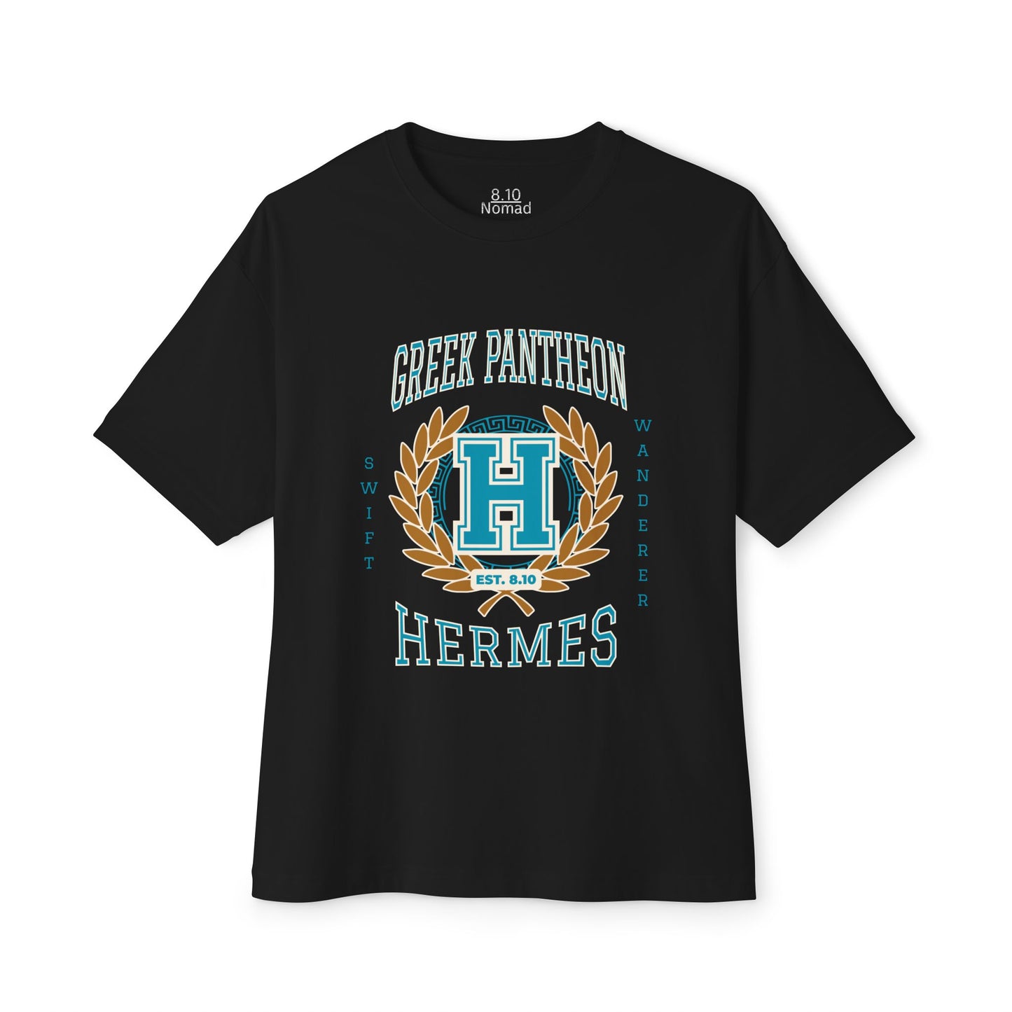 Hermes Mythology Graphic Tee — Greek Pantheon Inspired Design