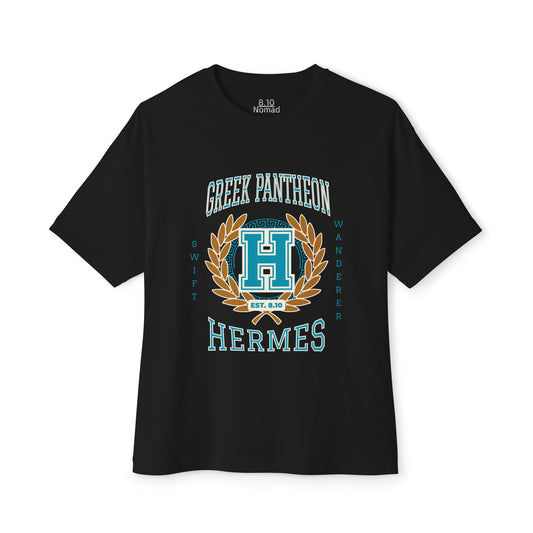 Hermes Mythology Graphic Tee — Greek Pantheon Inspired Design