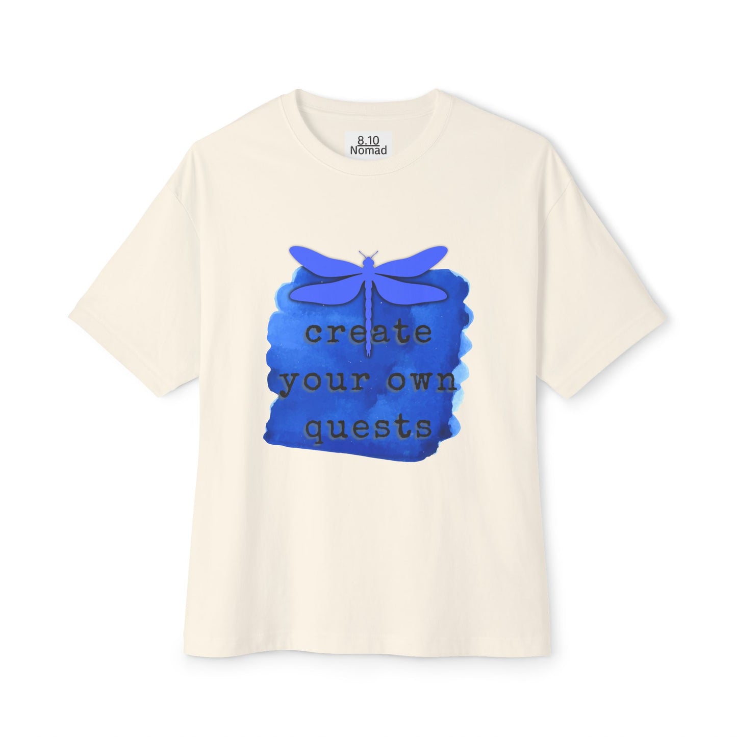 Oversized Tee — "Create your own quests."