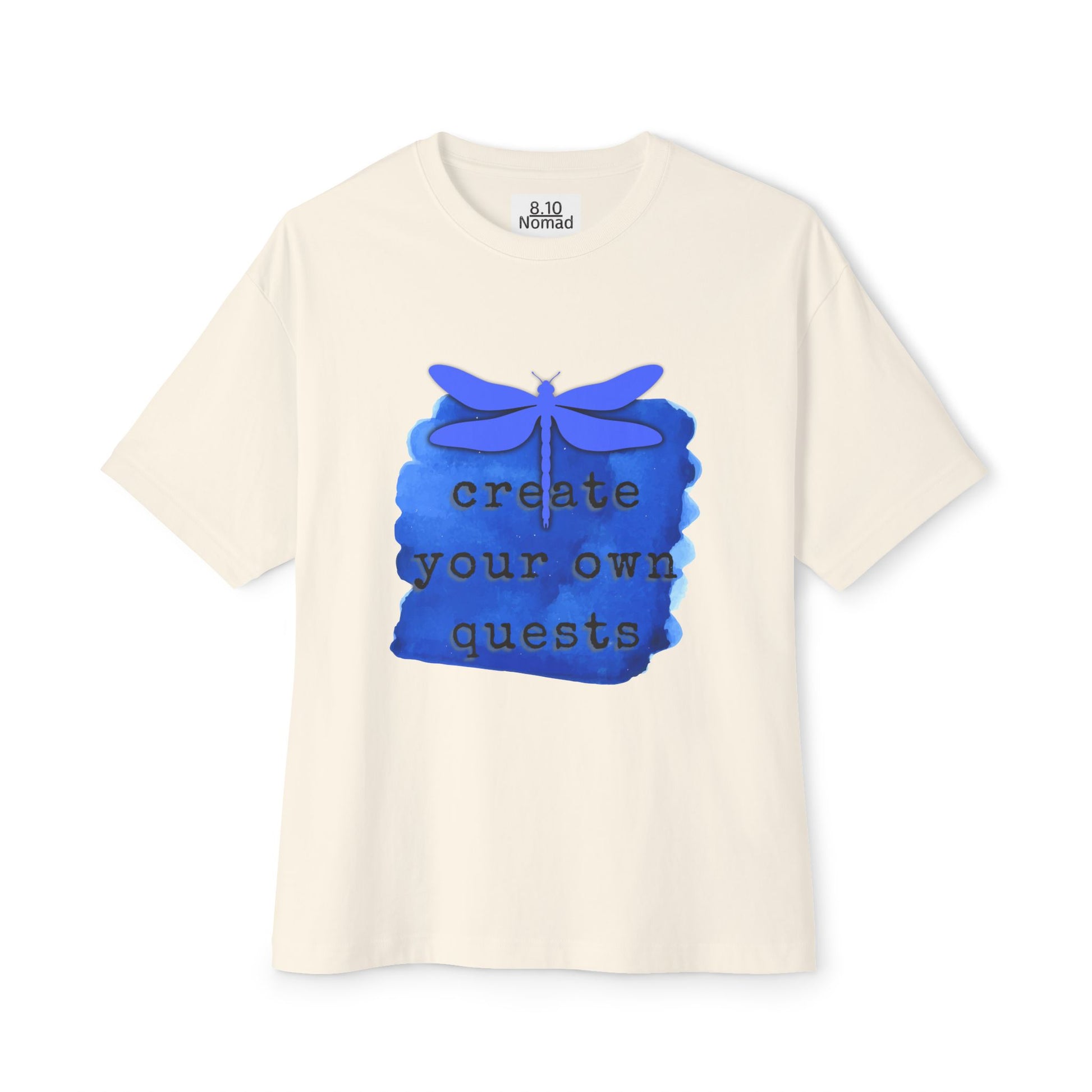 Oversized Tee — "Create your own quests."
