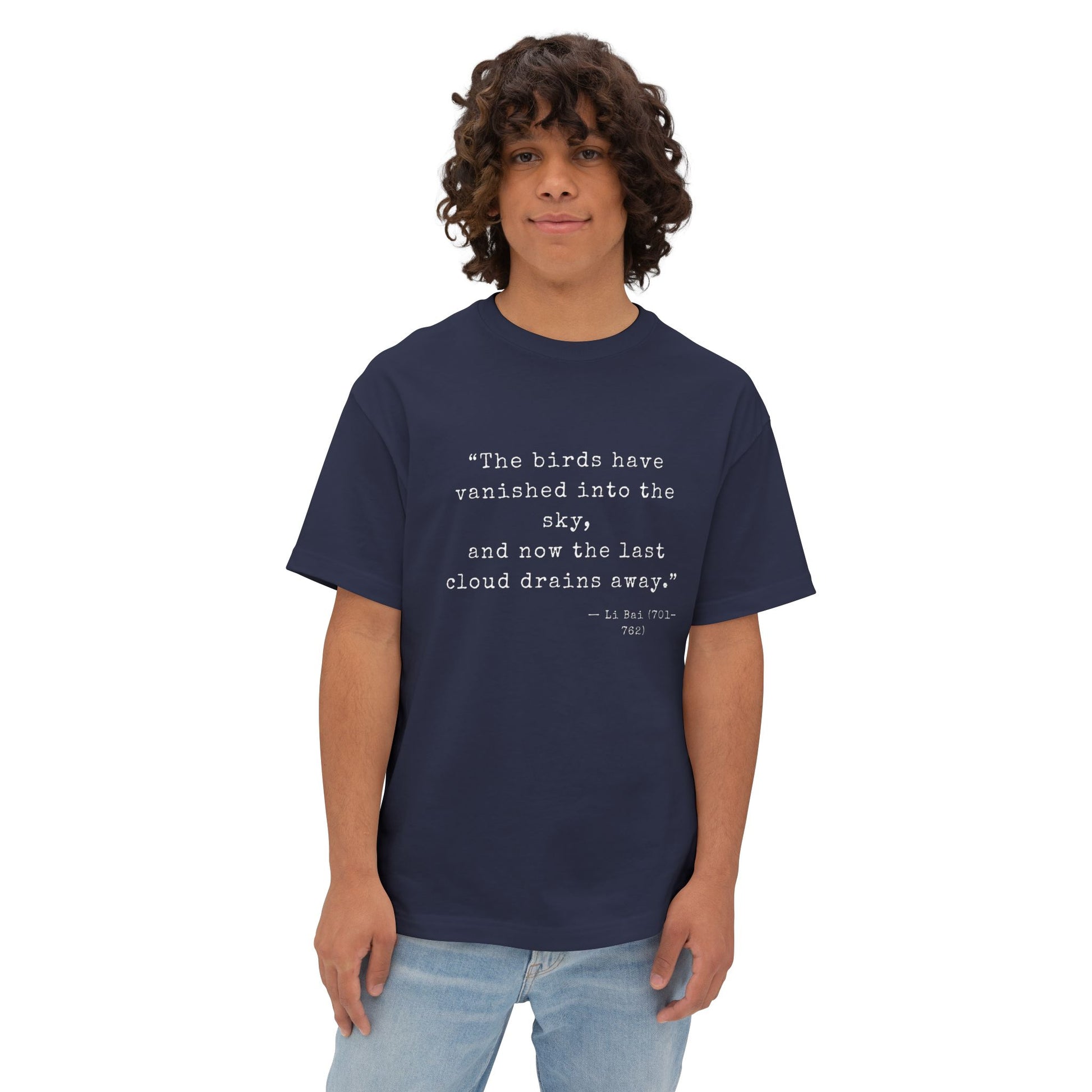 Tranquil Sky Tee - 8.10 Nomad Graphic Tee for Peaceful Reflection