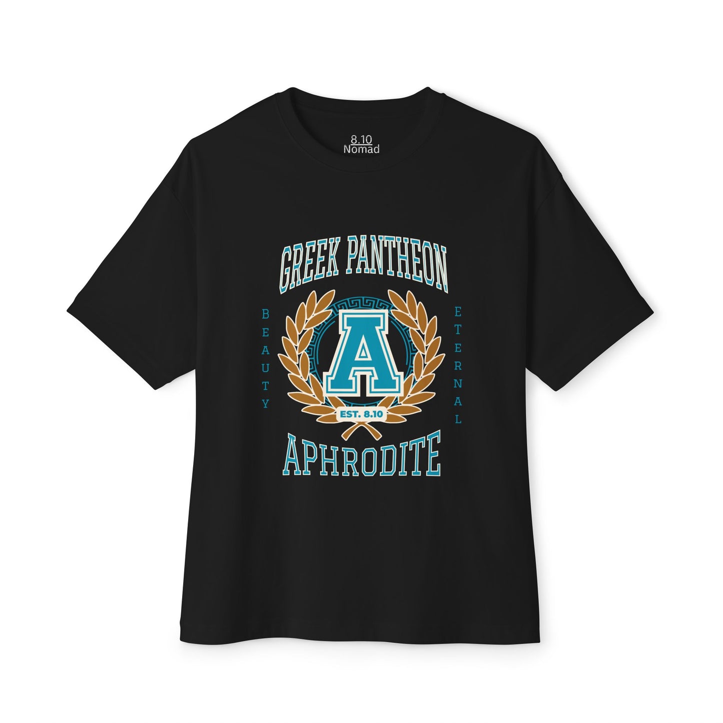 Aphrodite Greek Mythology T-Shirt — Pantheon-Inspired Oversized Tee