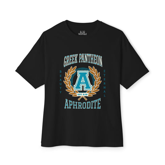 Aphrodite Greek Mythology T-Shirt — Pantheon-Inspired Oversized Tee