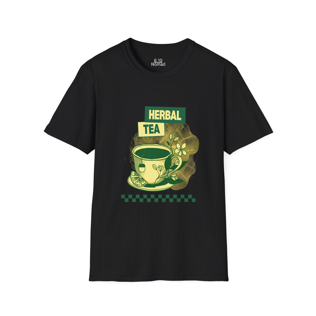 Herbal Tea Tee - Retro Illustration Graphic T-Shirt