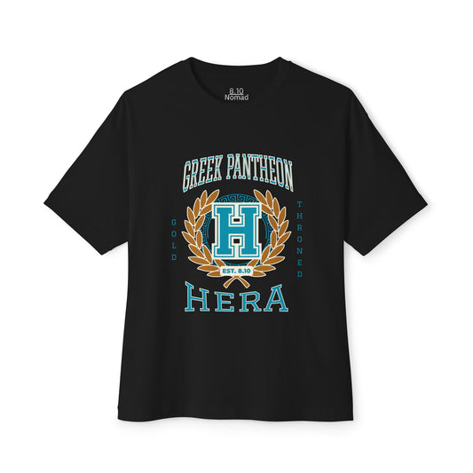 Hera Mythology Graphic Tee — Greek Pantheon Inspired Design