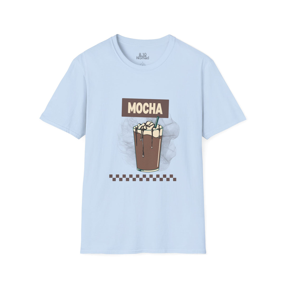 Mocha Tee - Retro Illustration Graphic T-Shirt