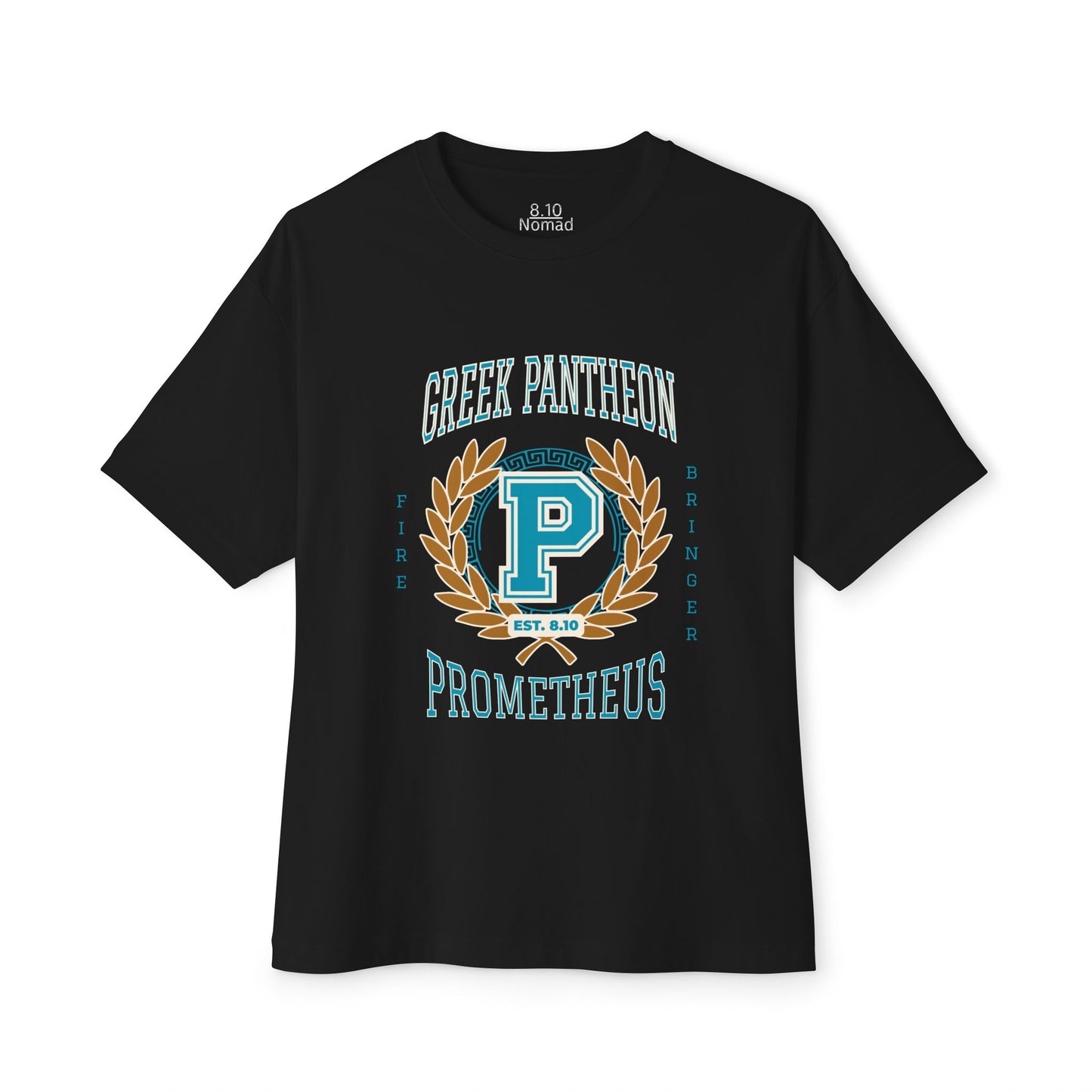 Prometheus Mythology Graphic Tee — Greek Pantheon Inspired Design