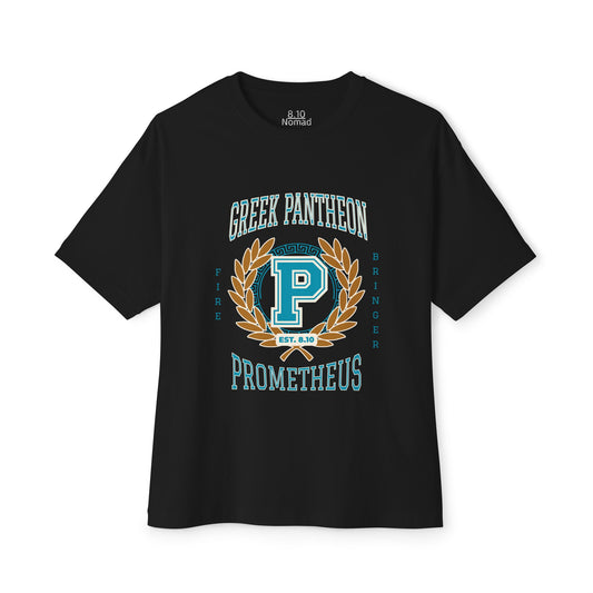 Prometheus Mythology Graphic Tee — Greek Pantheon Inspired Design