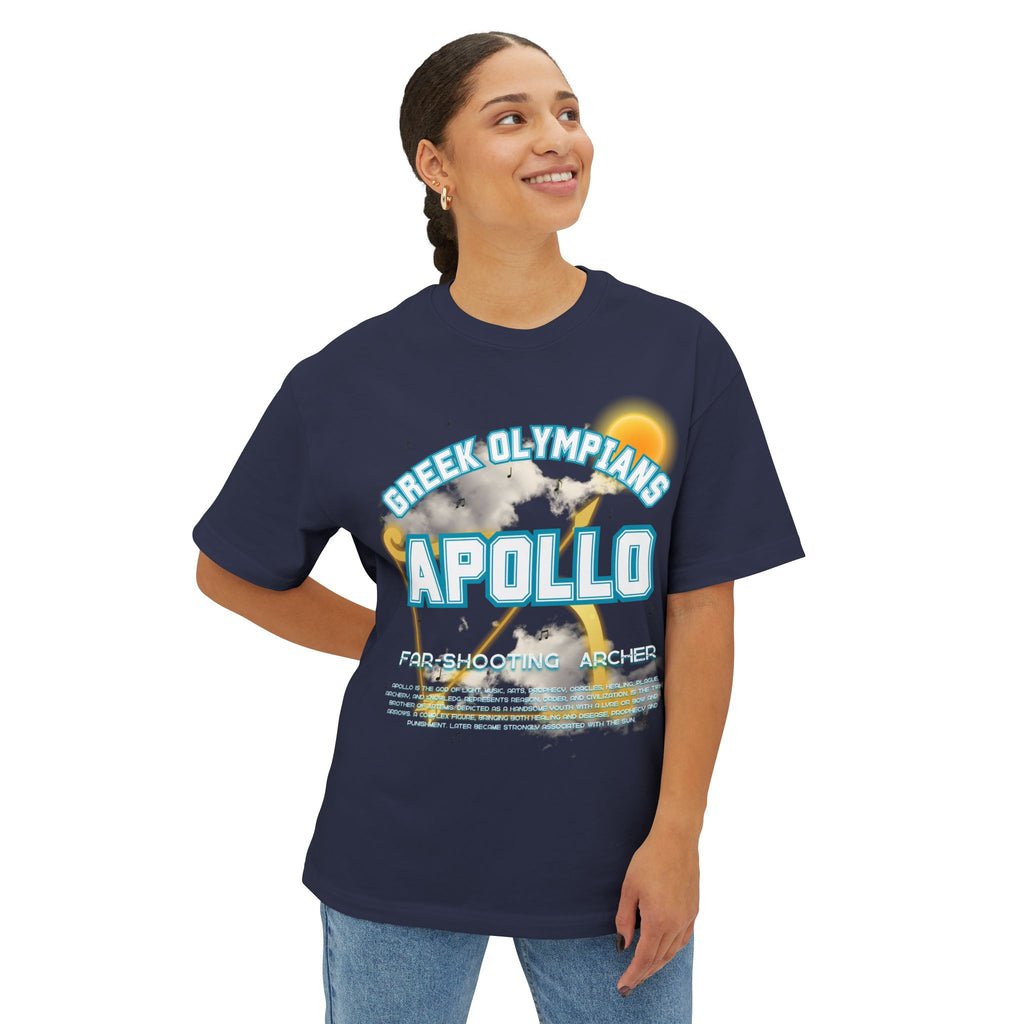 Apollo Mythology Graphic Tee — Greek Pantheon Inspired Design