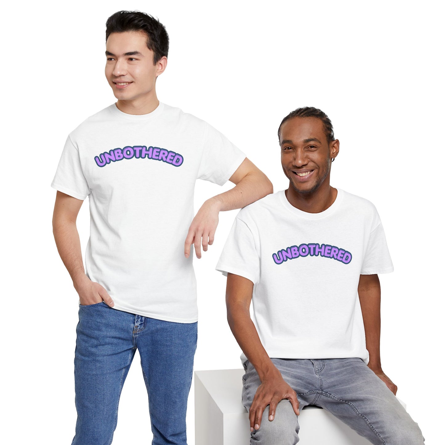 Unbothered  Bubble Feel Tee — Graphic Tee