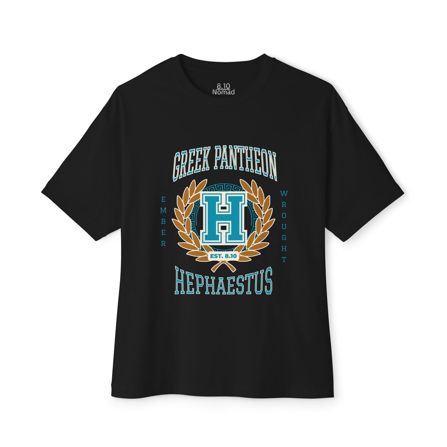 Hephaestus Mythology Graphic Tee — Greek Pantheon Inspired Design
