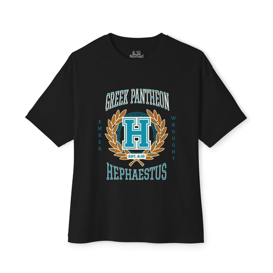 Hephaestus Mythology Graphic Tee — Greek Pantheon Inspired Design