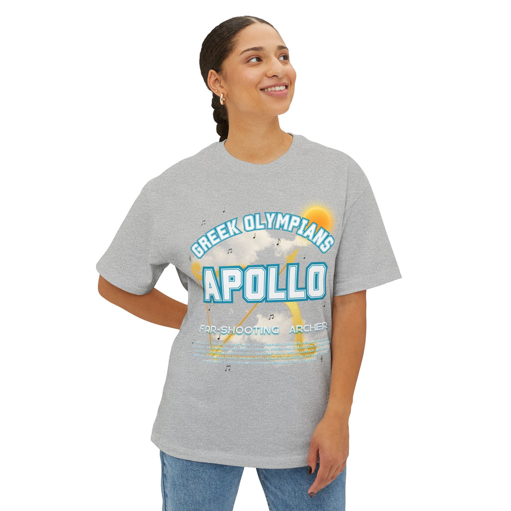 Apollo Mythology Graphic Tee — Greek Pantheon Inspired Design